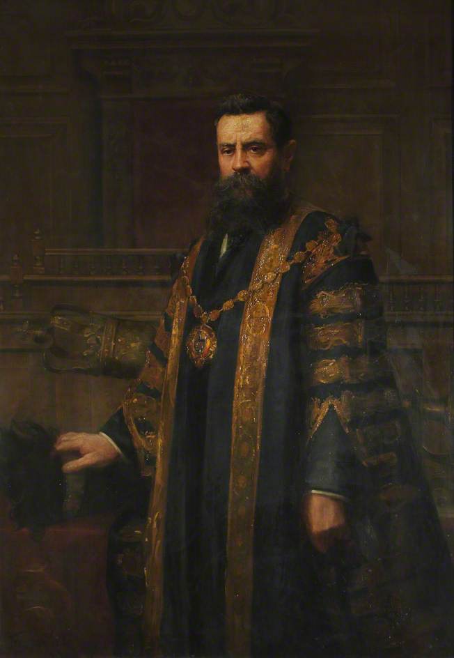 Wikioo.org - The Encyclopedia of Fine Arts - Painting, Artwork by Philip Tennyson Cole - Duke of Norfolk, 1st Mayor of Westminster (1900–1901)