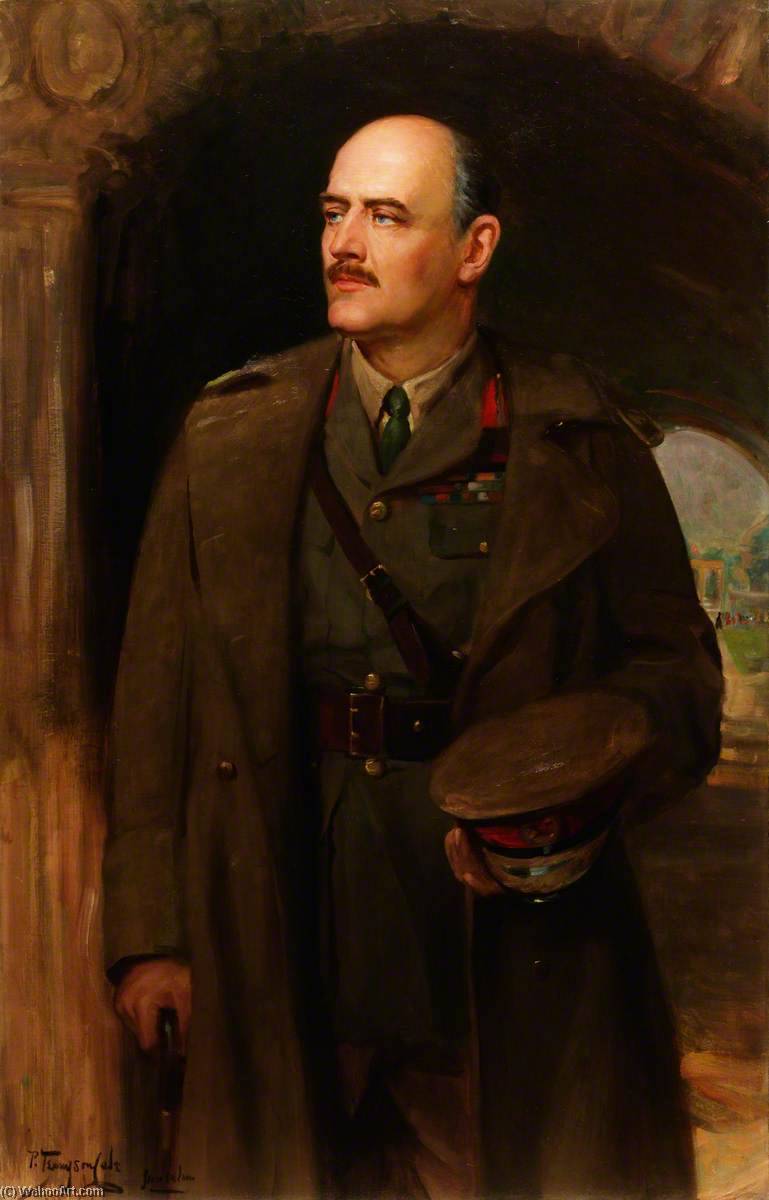 Wikioo.org - The Encyclopedia of Fine Arts - Painting, Artwork by Philip Tennyson Cole - General Sir Edmund Allenby (1861–1936), KCB