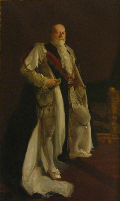 Wikioo.org - The Encyclopedia of Fine Arts - Painting, Artwork by Philip Tennyson Cole - King Edward VII (1841–1910)