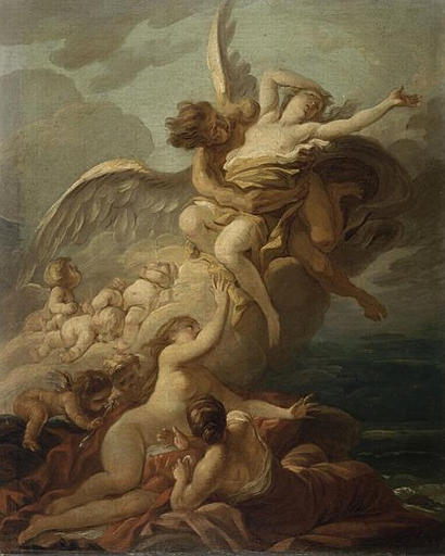 Wikioo.org - The Encyclopedia of Fine Arts - Painting, Artwork by François André Vincent - L'ENLEVEMENT D'ORYTHIE