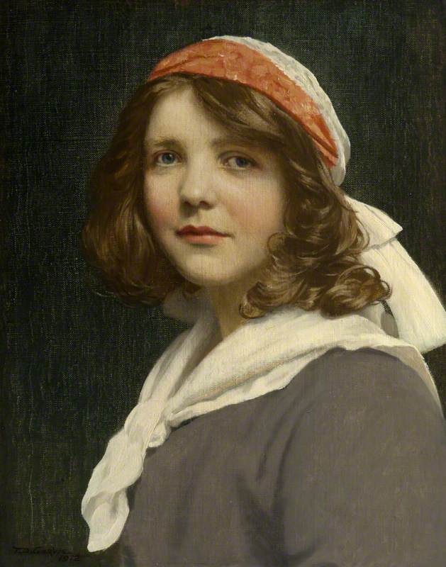 Wikioo.org - The Encyclopedia of Fine Arts - Painting, Artwork by Thomas Bowman Garvie - Winifred Margaret Watson Armstrong (1894–1912)