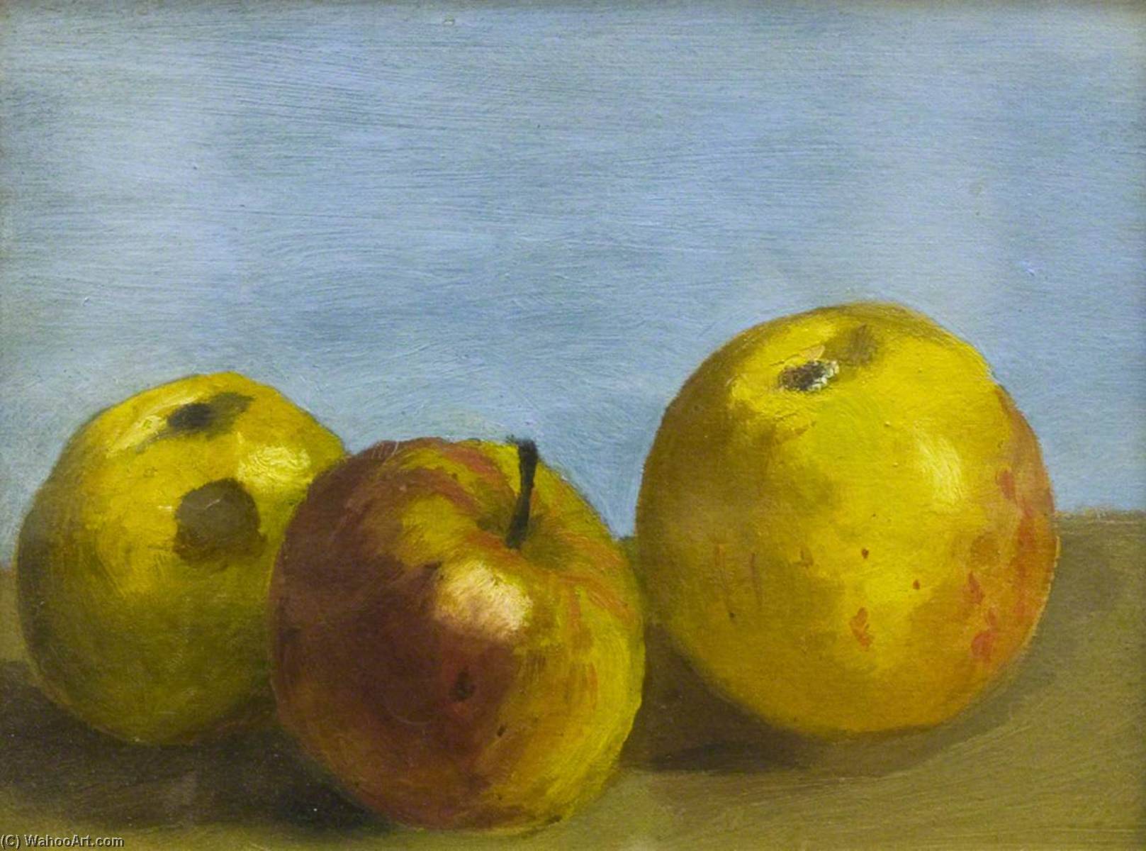Wikioo.org - The Encyclopedia of Fine Arts - Painting, Artwork by Henry Joseph Wood - Apples