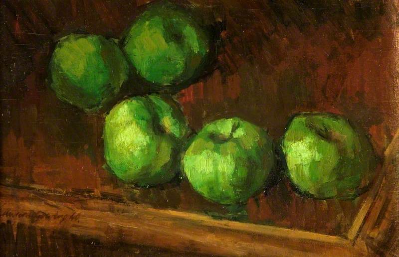 Wikioo.org - The Encyclopedia of Fine Arts - Painting, Artwork by Lawrence Gowing - Apples II