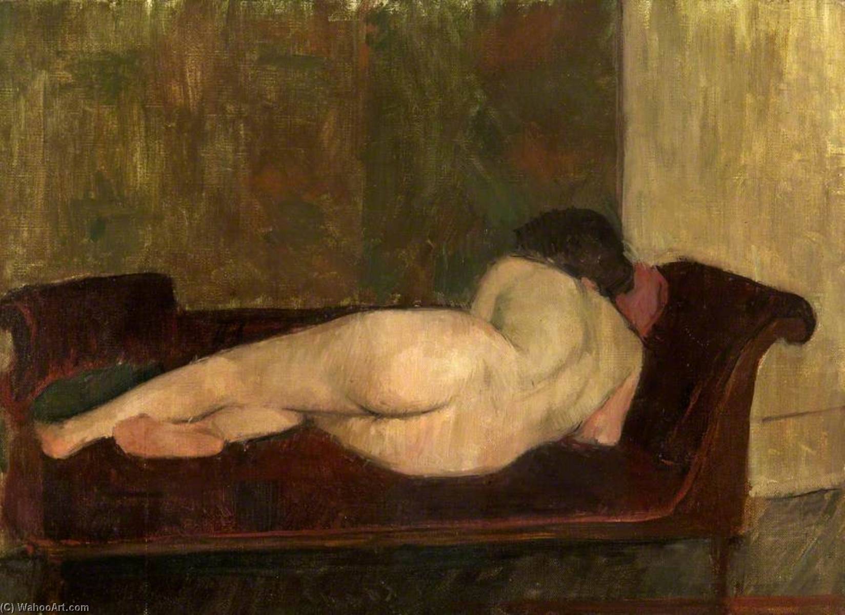 Wikioo.org - The Encyclopedia of Fine Arts - Painting, Artwork by Lawrence Gowing - Nude