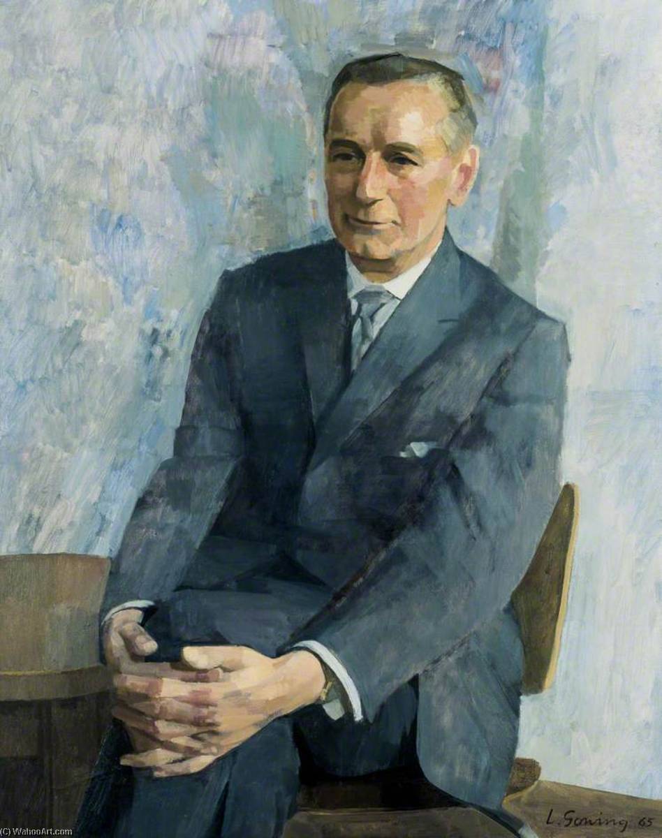 Wikioo.org - The Encyclopedia of Fine Arts - Painting, Artwork by Lawrence Gowing - Sir Humphrey Mynors (1903–1989), Deputy Governor of the Bank of England