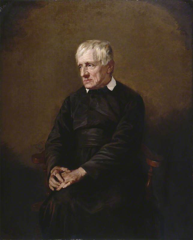 Wikioo.org - The Encyclopedia of Fine Arts - Painting, Artwork by William Thomas Roden - John Henry Newman