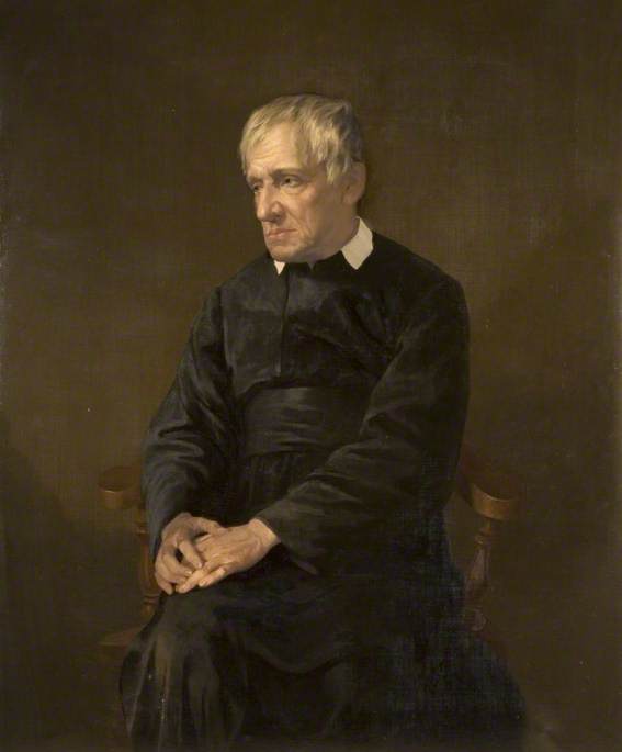 Wikioo.org - The Encyclopedia of Fine Arts - Painting, Artwork by William Thomas Roden - Cardinal Newman (1801–1890)