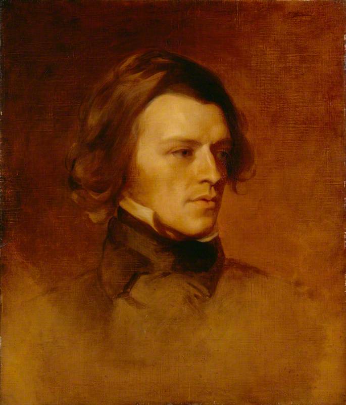 Wikioo.org - The Encyclopedia of Fine Arts - Painting, Artwork by Samuel Laurence - Alfred Tennyson, 1st Baron Tennyson