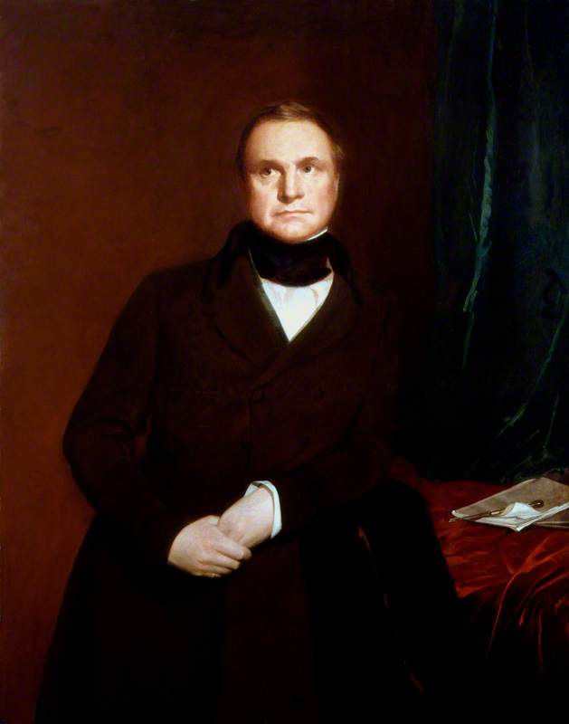 Wikioo.org - The Encyclopedia of Fine Arts - Painting, Artwork by Samuel Laurence - Charles Babbage
