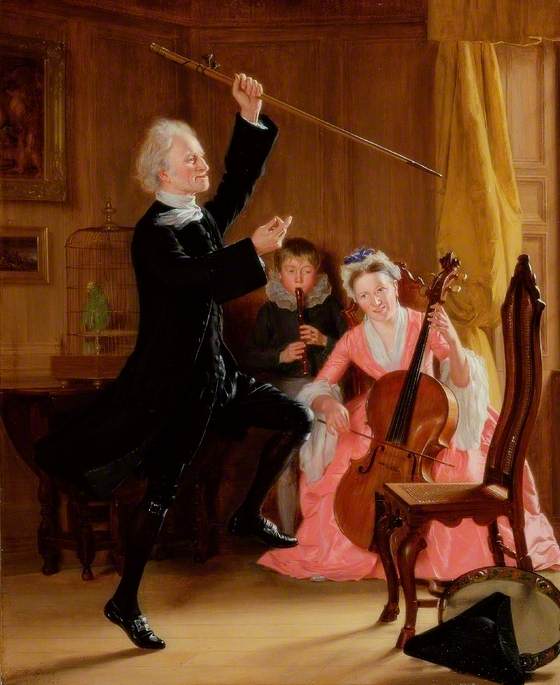 WikiOO.org - Güzel Sanatlar Ansiklopedisi - Resim, Resimler Thomas Sword Good - The Power of Music