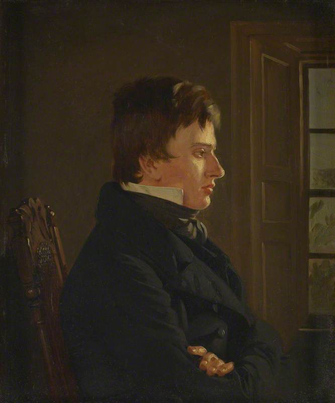 Wikioo.org - The Encyclopedia of Fine Arts - Painting, Artwork by Thomas Sword Good - Thomas Sword Good (1789–1872), Painter in Berwick, Self Portrait