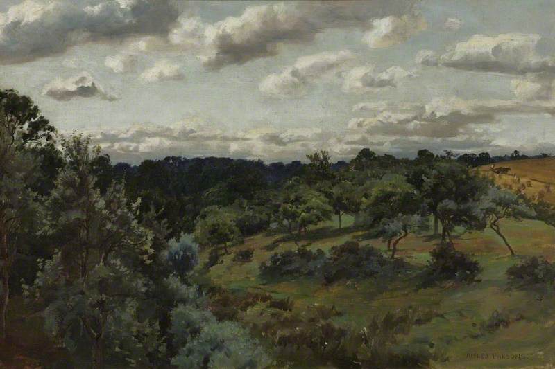 Wikioo.org - The Encyclopedia of Fine Arts - Painting, Artwork by Alfred William Parsons - Landscape