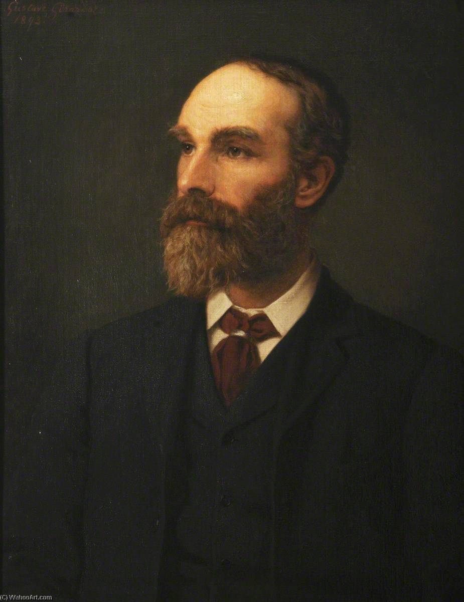 Wikioo.org - The Encyclopedia of Fine Arts - Painting, Artwork by Ernest Gustave Girardot - Richard Lewis Nettleship (1846–1892), Scholar (1865), Fellow and Tutor in Classics (1869–1892)