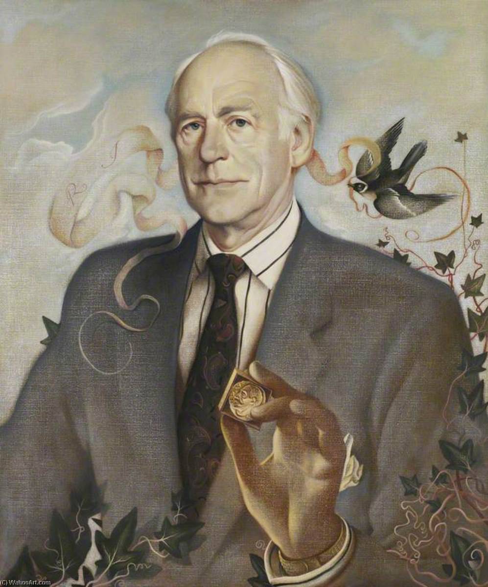 Wikioo.org - The Encyclopedia of Fine Arts - Painting, Artwork by John Byrne - Sir Raymond Johnstone (b.1929), Businessman and Public Figure