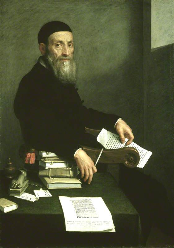 Wikioo.org - The Encyclopedia of Fine Arts - Painting, Artwork by Giovanni Battista Moroni - Giovanni Bressani (1490–1560)