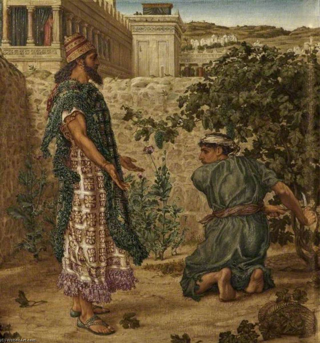 Wikioo.org - The Encyclopedia of Fine Arts - Painting, Artwork by Thomas Matthews Rooke - Naboth Refuses Ahab His Vineyard