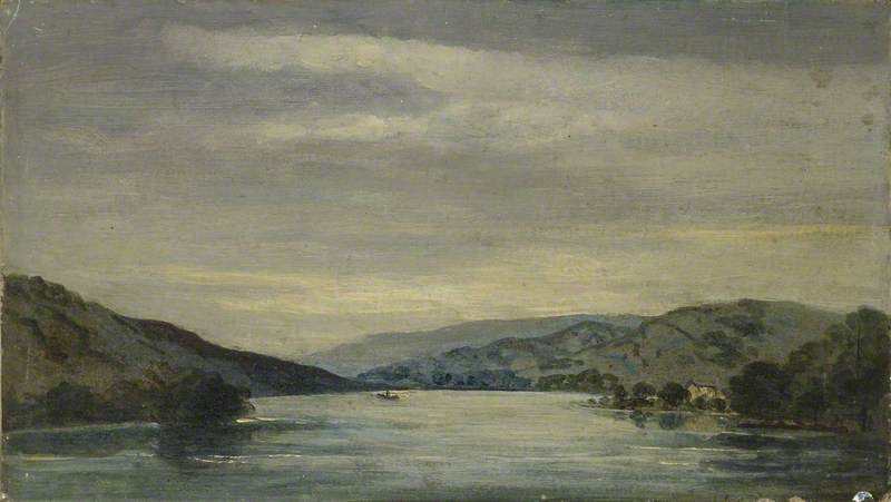Wikioo.org - The Encyclopedia of Fine Arts - Painting, Artwork by David Charles Read - Coniston Water