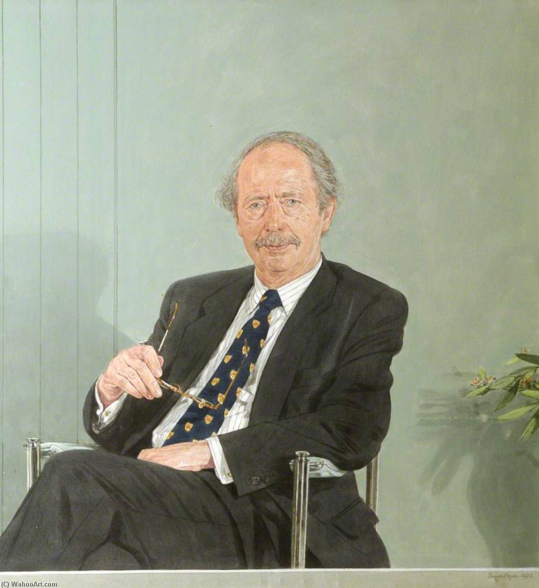 Wikioo.org - The Encyclopedia of Fine Arts - Painting, Artwork by Bryan Organ - Lord Dahrendorf (1929–2009)