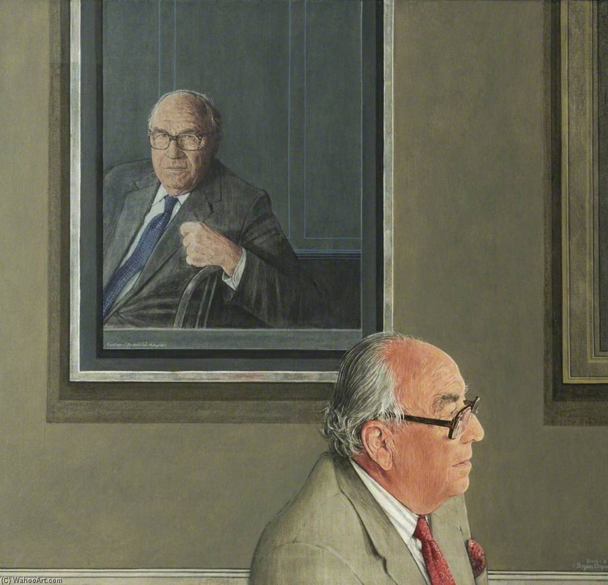 WikiOO.org - Encyclopedia of Fine Arts - Lukisan, Artwork Bryan Organ - Roy Jenkins, Lord Jenkins of Hillhead, Chancellor (1987–2003)