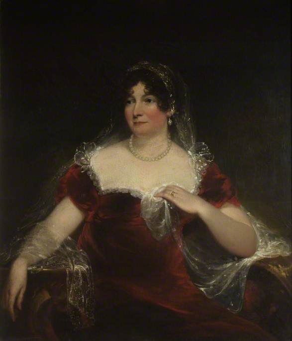 Wikioo.org - The Encyclopedia of Fine Arts - Painting, Artwork by William Armfield Hobday - Lady Elizabeth Smyth (1771–1840)