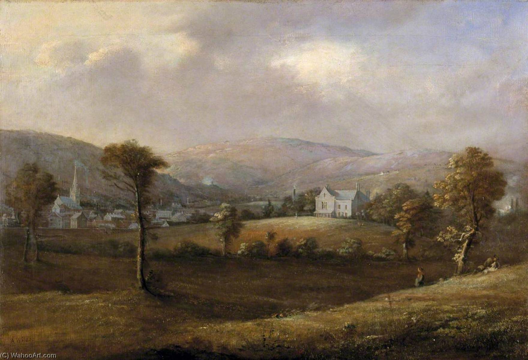 Wikioo.org - The Encyclopedia of Fine Arts - Painting, Artwork by Alexander Wilson - Aberdare