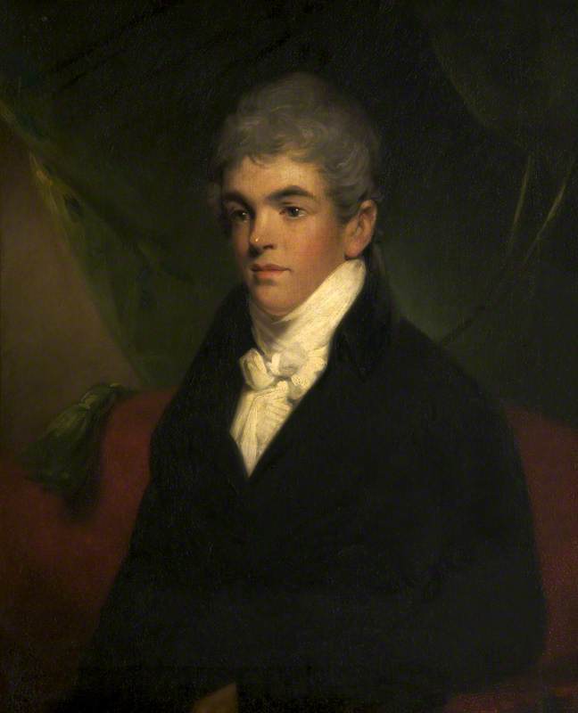 Wikioo.org - The Encyclopedia of Fine Arts - Painting, Artwork by John James Halls - The Honourable Reverend Anchitel Grey (1774–1833)