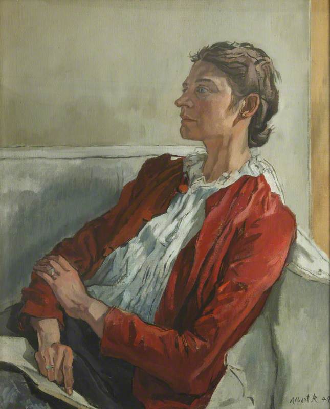 Wikioo.org - The Encyclopedia of Fine Arts - Painting, Artwork by Albert Rutherston - Catherine Ing, Lecturer and Fellow (1951–1983)