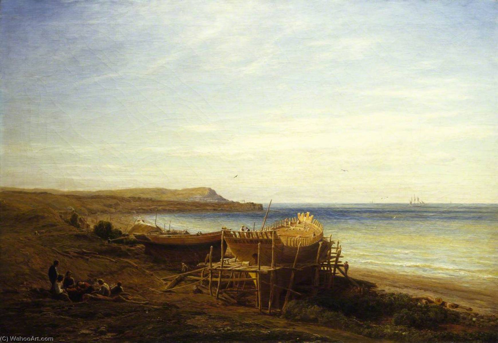 Wikioo.org - The Encyclopedia of Fine Arts - Painting, Artwork by Thomas Danby - A New Bride for the Sea