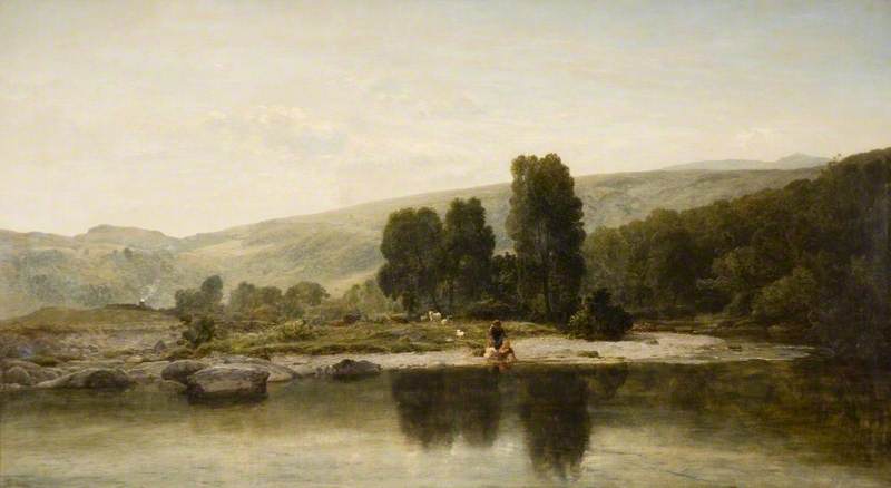 Wikioo.org - The Encyclopedia of Fine Arts - Painting, Artwork by Thomas Danby - Landscape