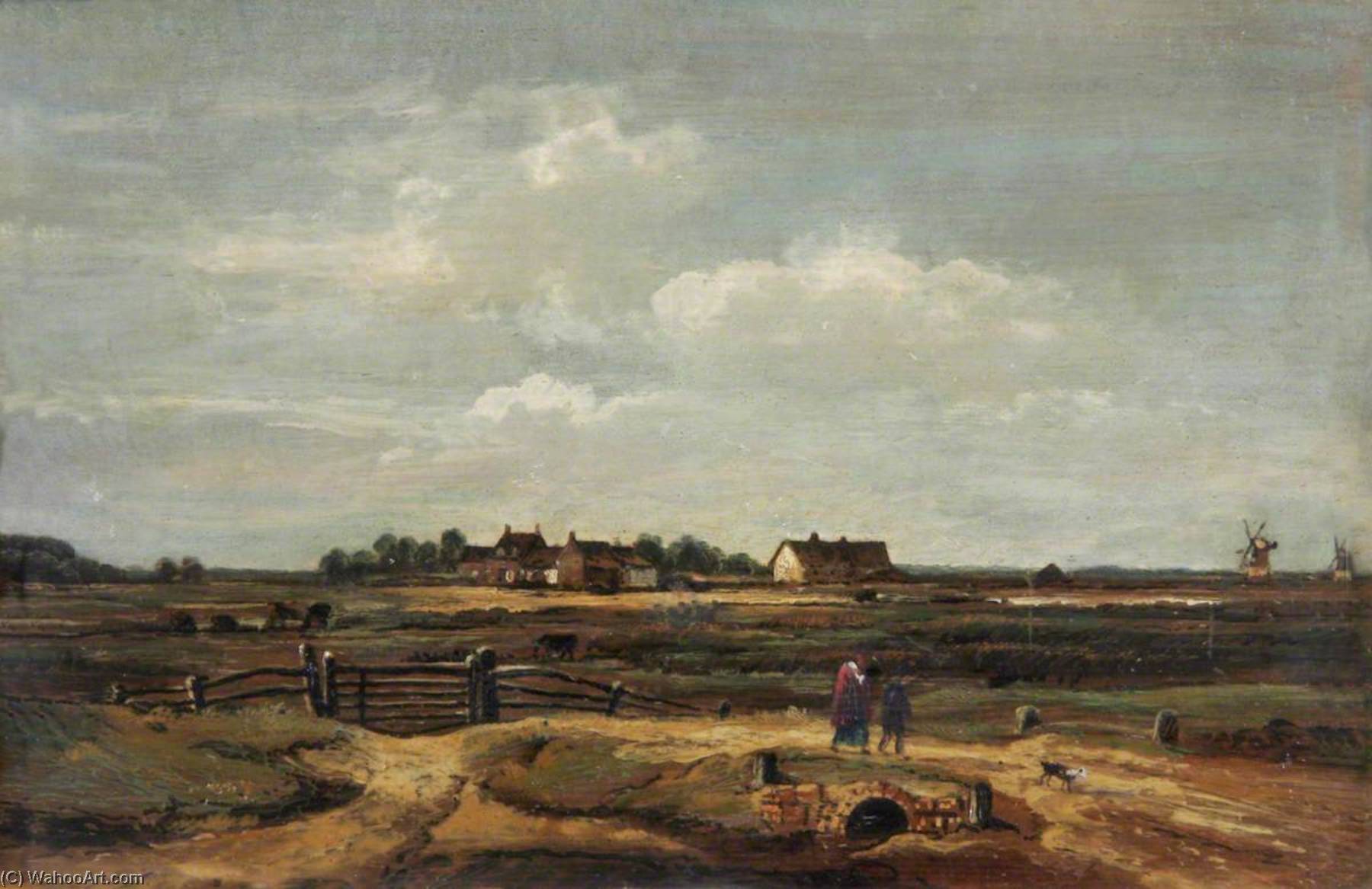 WikiOO.org - Encyclopedia of Fine Arts - Lukisan, Artwork Robert Ladbrooke - Landscape