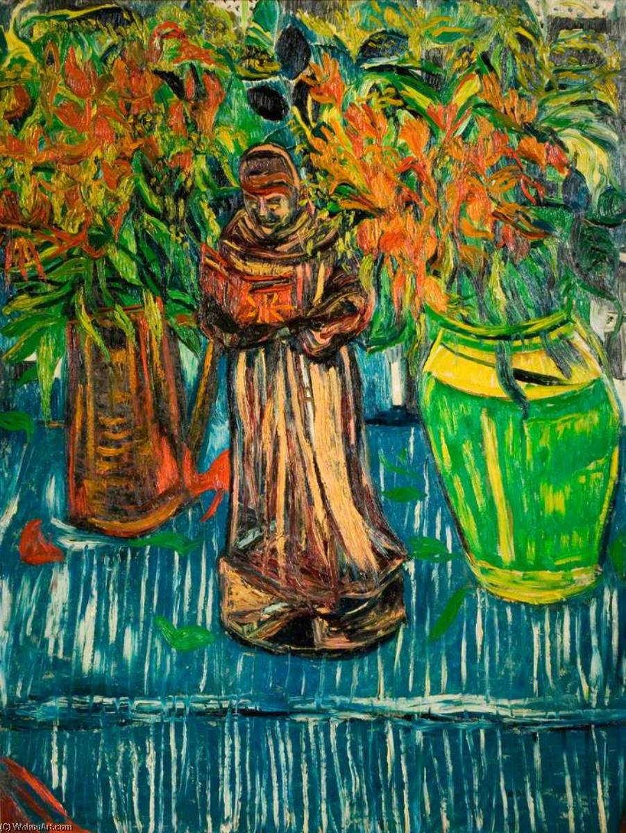 Wikioo.org - The Encyclopedia of Fine Arts - Painting, Artwork by Theodore Garman - The Wooden Monk