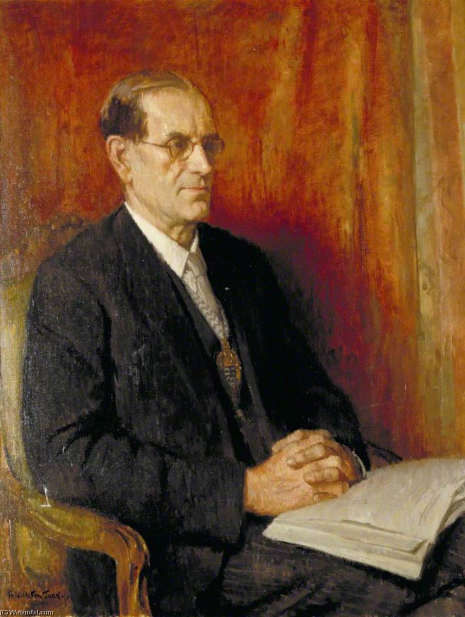 Wikioo.org - The Encyclopedia of Fine Arts - Painting, Artwork by Arthur Ralph Middleton Todd - Sir Norman George Mollett Prichard (1895–1972), London County Councillor