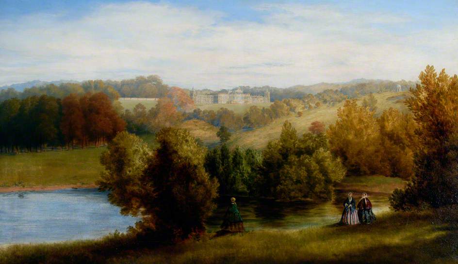 Wikioo.org - The Encyclopedia of Fine Arts - Painting, Artwork by William Cowen - Wentworth Woodhouse, South Yorkshire