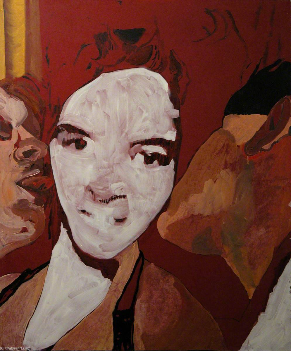 WikiOO.org - Encyclopedia of Fine Arts - Lukisan, Artwork Chantal Joffe - Untitled (Face)