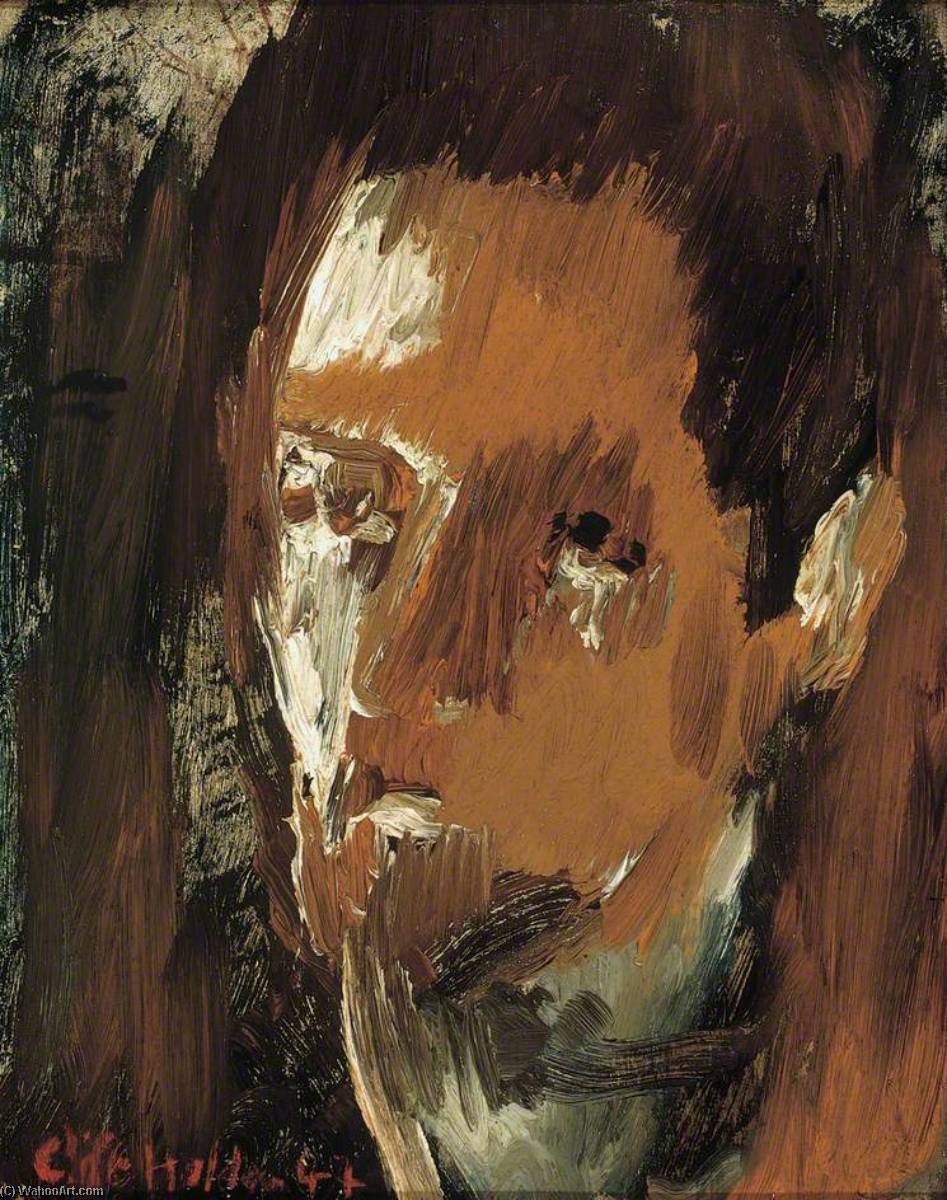 Wikioo.org - The Encyclopedia of Fine Arts - Painting, Artwork by Cliff Holden - Self Portrait