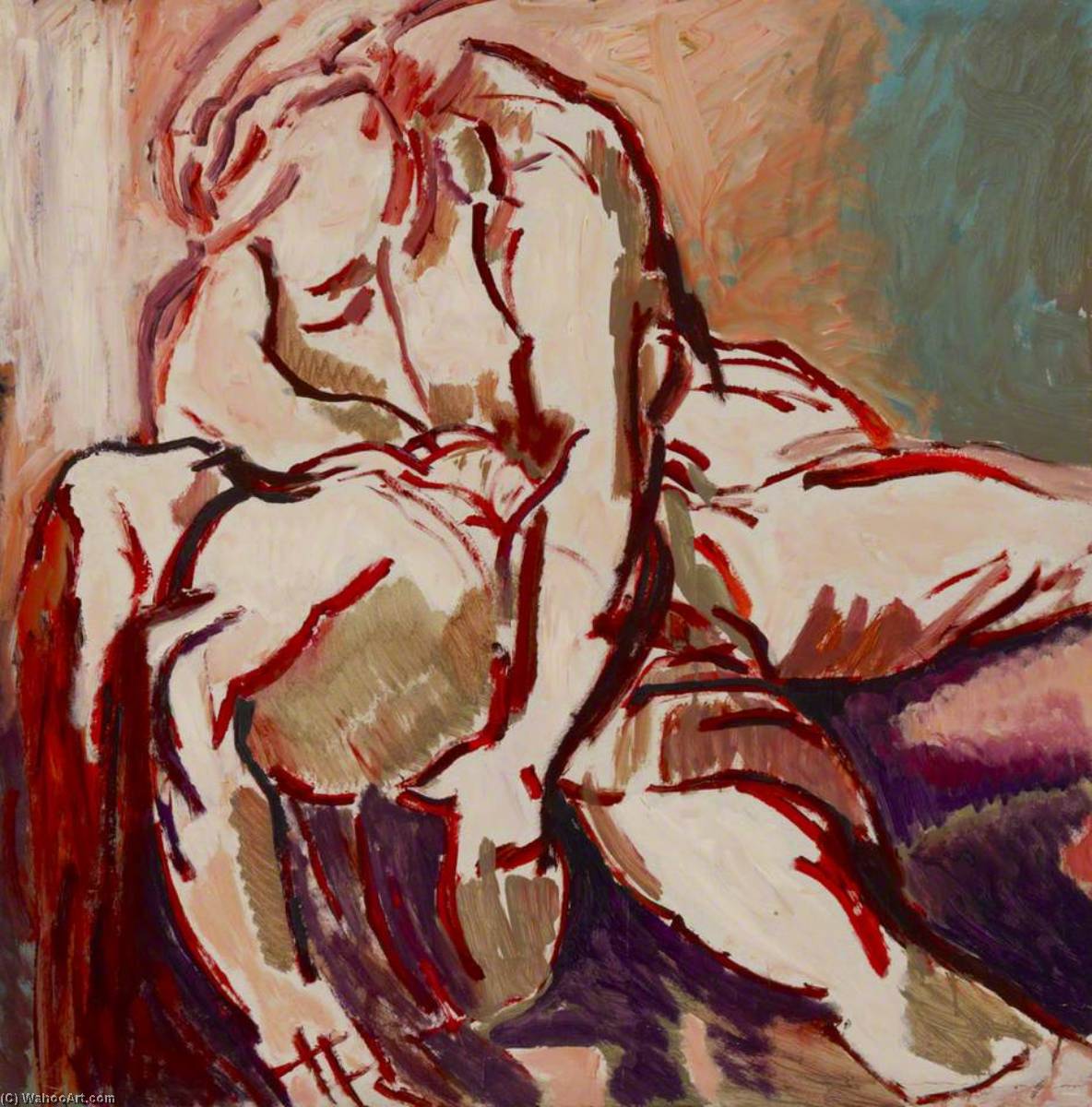 Wikioo.org - The Encyclopedia of Fine Arts - Painting, Artwork by Cliff Holden - Pietà