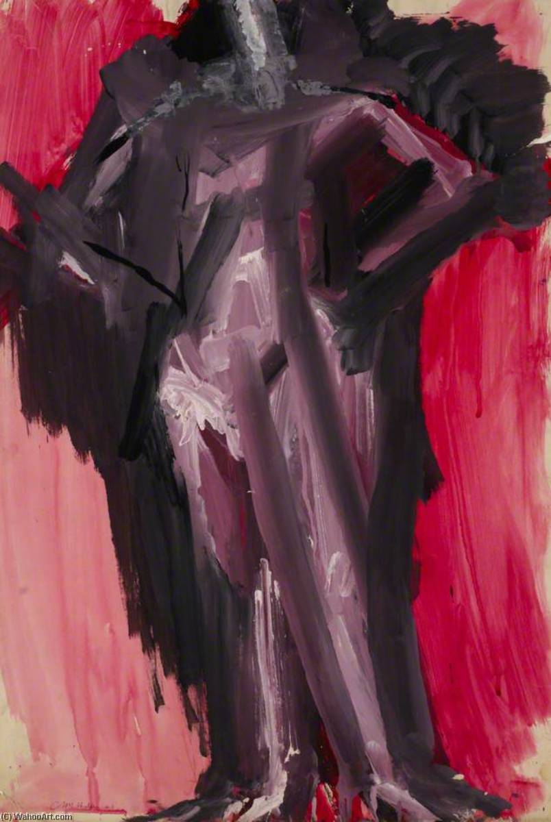 Wikioo.org - The Encyclopedia of Fine Arts - Painting, Artwork by Cliff Holden - Standing Figure
