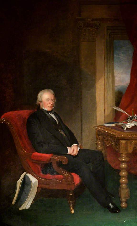 Wikioo.org - The Encyclopedia of Fine Arts - Painting, Artwork by Thomas Brigstocke - David Morris (1800–1869), MP and Whig Politician
