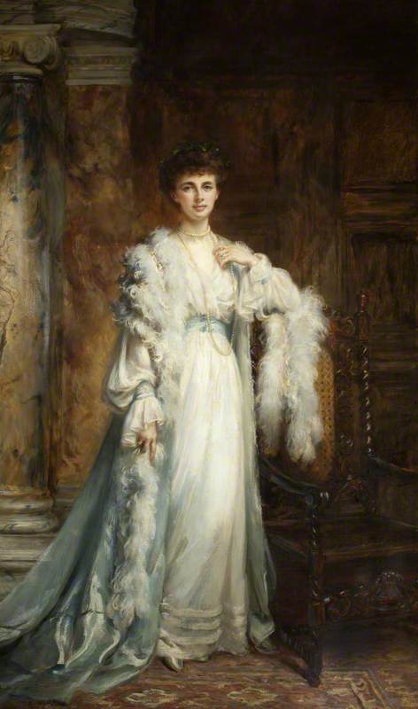 Wikioo.org - The Encyclopedia of Fine Arts - Painting, Artwork by Mary Lemon Waller - Winifreda Adye (1860–1914), Lady Armstrong