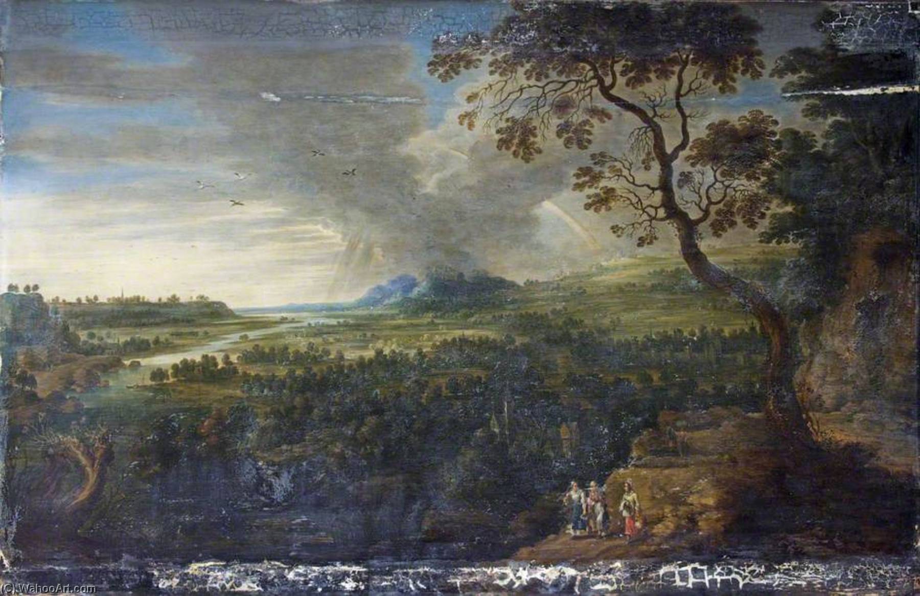 Wikioo.org - The Encyclopedia of Fine Arts - Painting, Artwork by Lucas Van Uden - Landscape