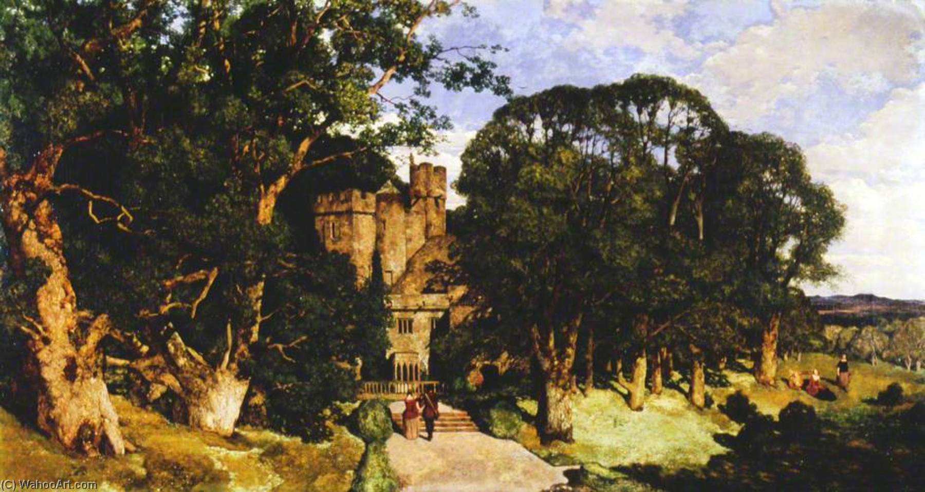 Wikioo.org - The Encyclopedia of Fine Arts - Painting, Artwork by William James Blacklock - The Rookery