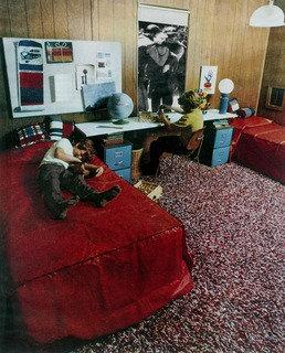 WikiOO.org - 백과 사전 - 회화, 삽화 Martha Rosler - Boys' Room from the series House Beautiful Bringing the War Home