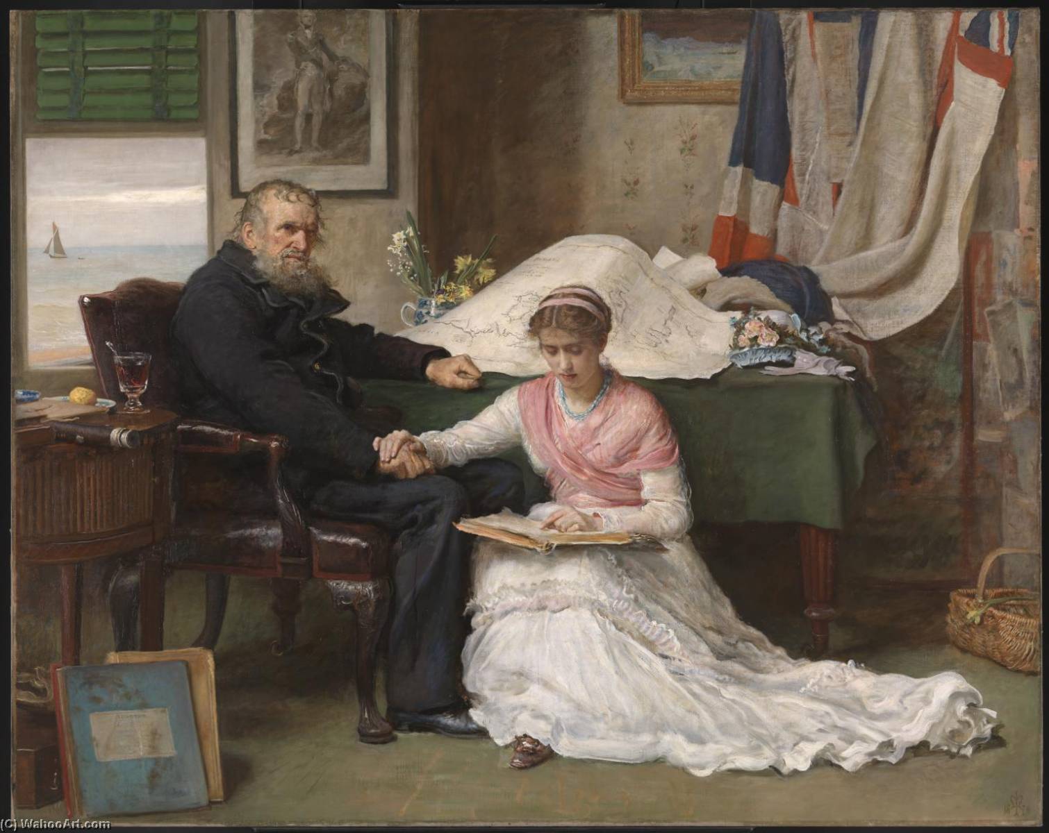 Wikioo.org - The Encyclopedia of Fine Arts - Painting, Artwork by John Everett Millais - The North West Passage