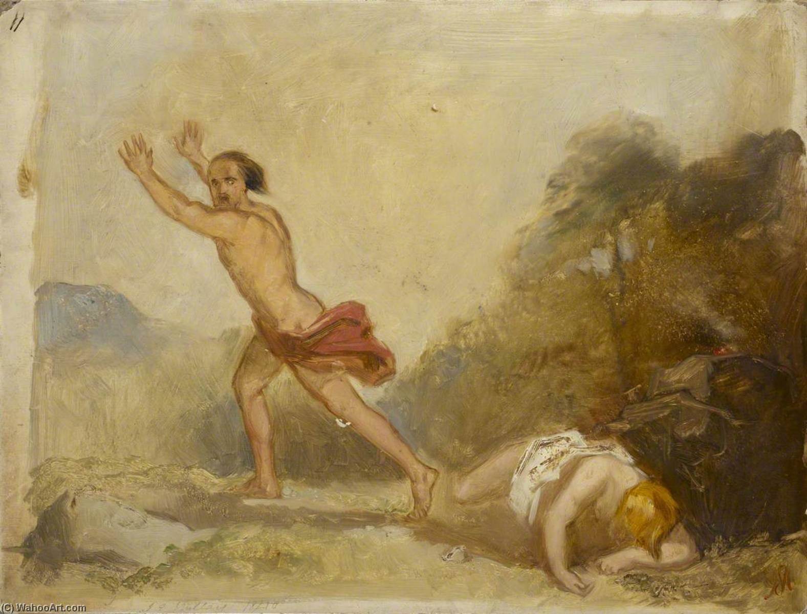 Wikioo.org - Die Enzyklopädie bildender Kunst - Malerei, Kunstwerk von John Everett Millais - ursprünglich historisch  Gemälde