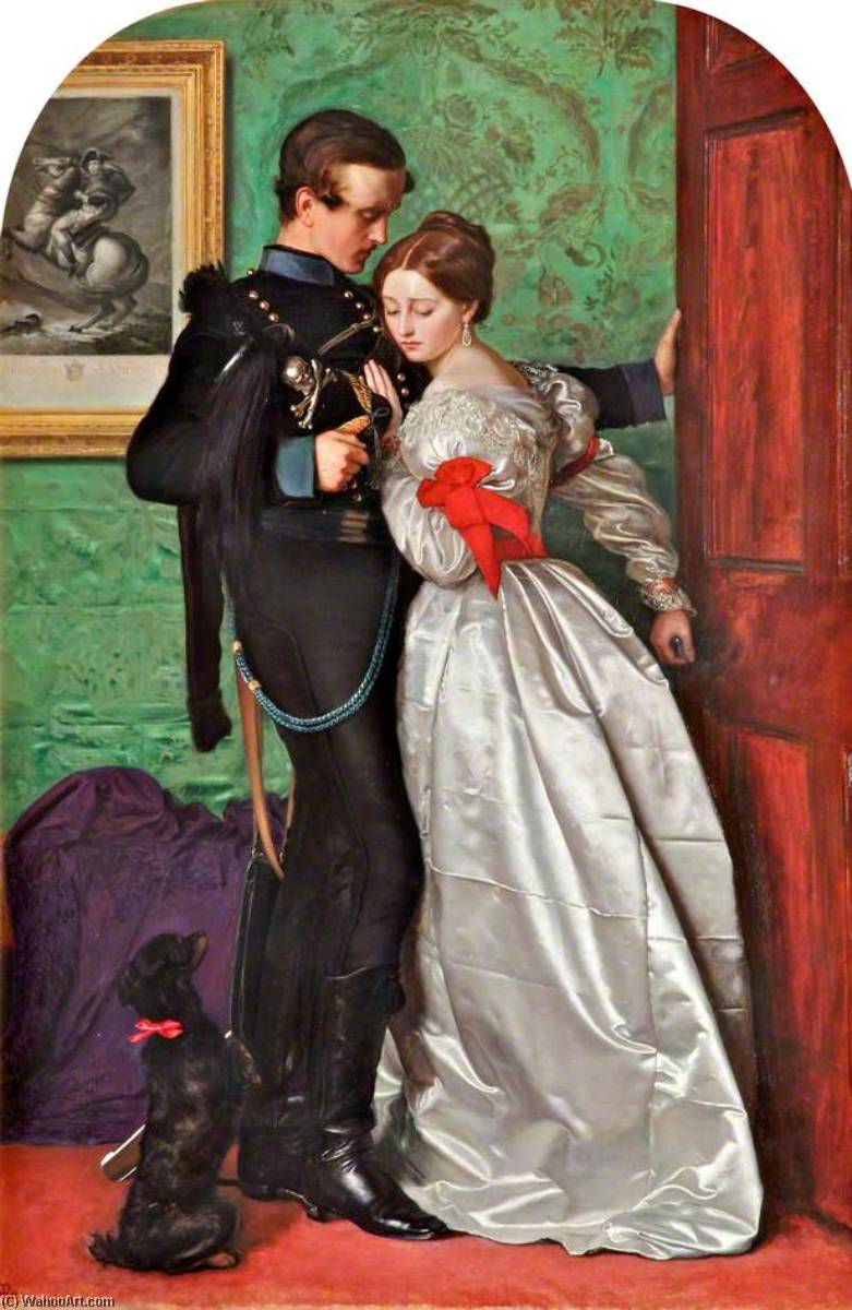 Wikioo.org - The Encyclopedia of Fine Arts - Painting, Artwork by John Everett Millais - The Black Brunswickers