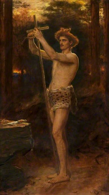 Wikioo.org - The Encyclopedia of Fine Arts - Painting, Artwork by John Everett Millais - The Forerunner