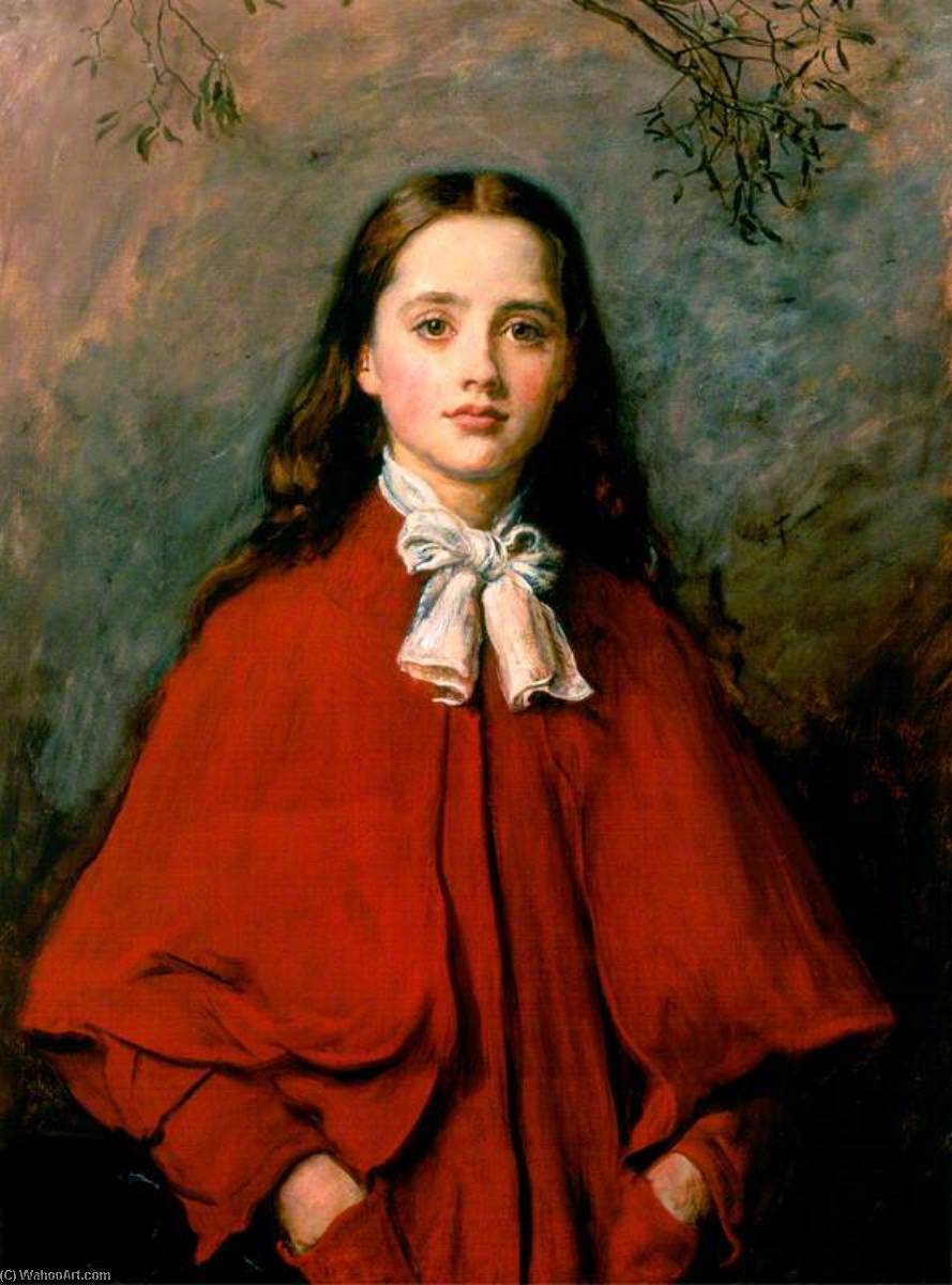 Wikioo.org - The Encyclopedia of Fine Arts - Painting, Artwork by John Everett Millais - Bright Eyes