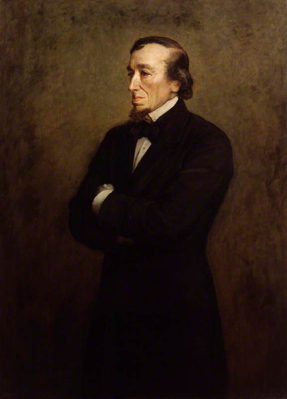 Wikioo.org - The Encyclopedia of Fine Arts - Painting, Artwork by John Everett Millais - Benjamin Disraeli, Earl of Beaconsfield