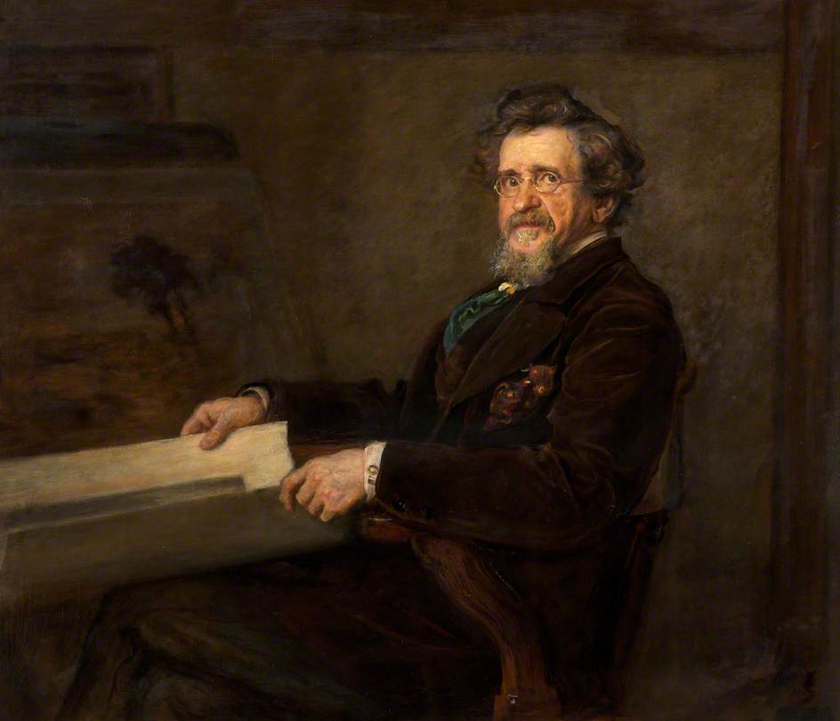 Wikioo.org - The Encyclopedia of Fine Arts - Painting, Artwork by John Everett Millais - Thomas Oldham Barlow