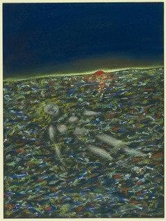 WikiOO.org - Enciclopedia of Fine Arts - Pictura, lucrări de artă Lucas Samaras - Untitled (Floating Woman)